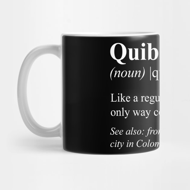 Chocó Quibdó Gift - Colombiana Quibdoseña Definition by HispanicStore